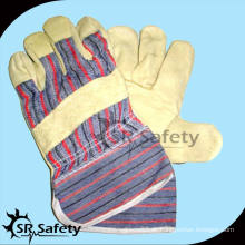 SRSAFETY Factory Verkauf billig Preis, Schwein Split Leder Handschuhe